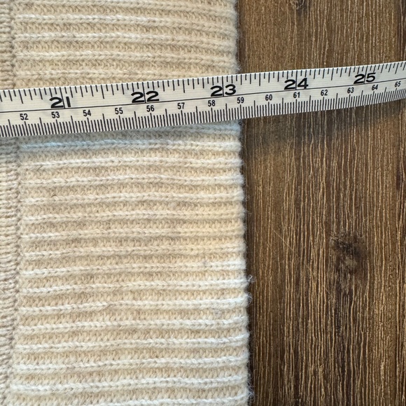 ✨ Gap Lambswool Asymmetrical Zip Cardigan - Cozy Sherpa Collar - XS - Picture 12 of 16